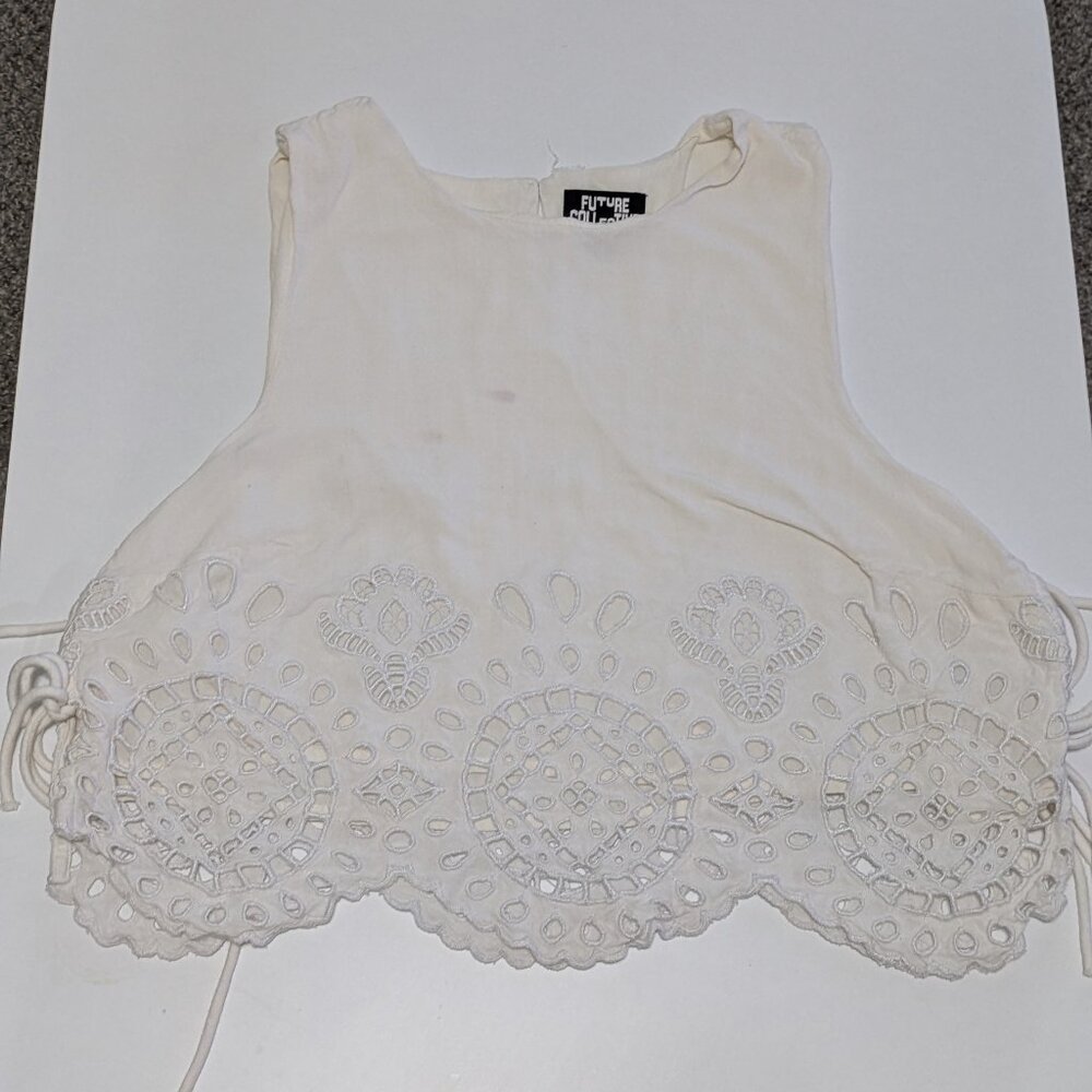 White Lacey Shirt